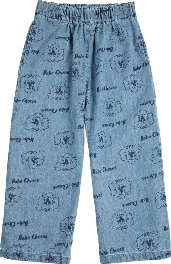 Bobo Choses JeanSylteagurker Dog Prussisk Blue Bobo Choses 4 5 år 104 110 Jeans Blå