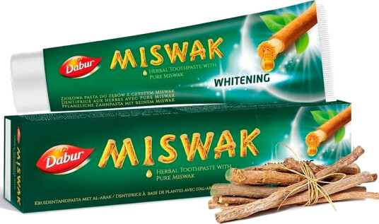 Miswak Whitening Tannkrem DABUR 100g