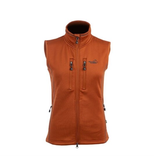 Arrak Outdoor Powerfleece VEST W Burnt orange XL