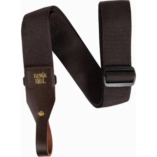 Ernie Ball 5366 Acoustic Strap Polypro Brown
