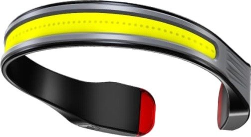 2-pakning oppladbare USB-C-hodelykter og nakkelykter