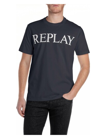 Replay T Shirt Regular Replay Basics Black M Replay T Shirt Regular Replay Basics Black M
