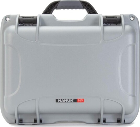 NANUK 915 Flightcase - 351x236x157mm - Sølv NANUK 915 Flightcase - 351x236x157mm - Sølv