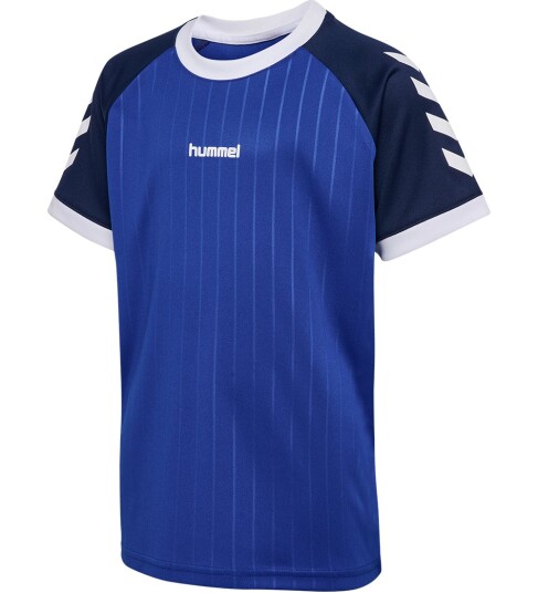 Hummel Hmljr Stripe T Shirt S/S Blue 146/152 Hummel Hmljr Stripe T Shirt S/S Blue 146/152