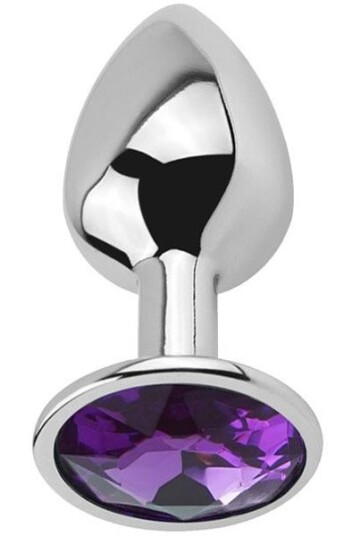 Afterdark Purple Amethyst Anal Plug L