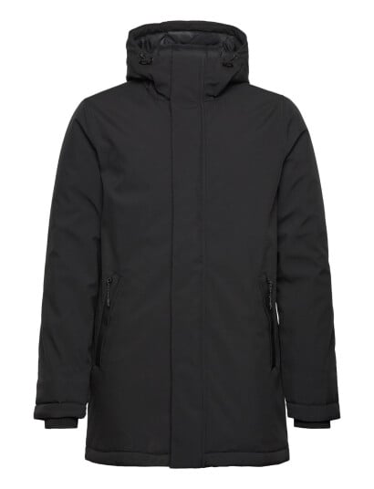 Knowledge Cotton Apparel Climate Shell Jacket - Grs/Vegan - Black - XL Knowledge Cotton Apparel Climate Shell Jacket - Grs/Vegan - Black - XL