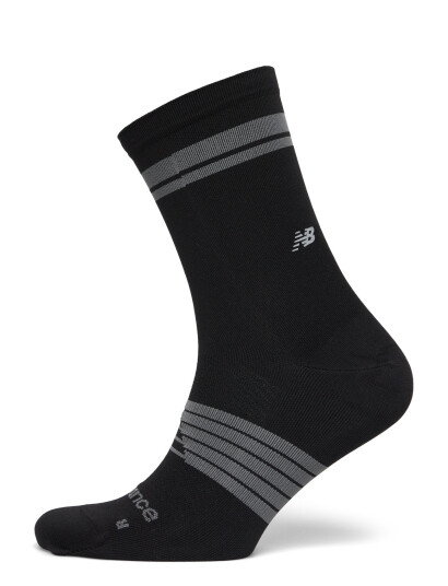 New Balance Pro Run Crew Socks 1 Pair - Black - M