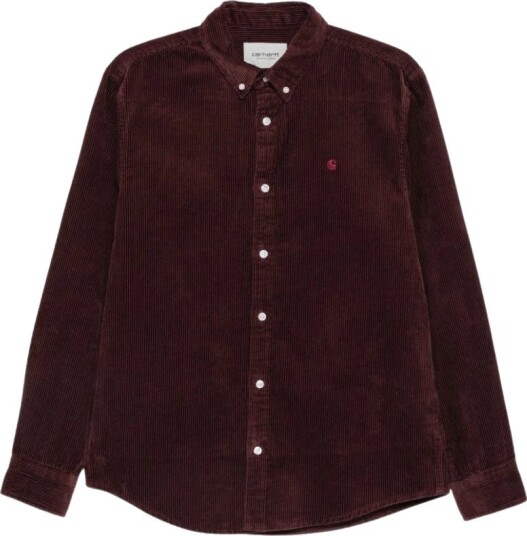 Carhartt Wip Herre Skjorter Rød L,