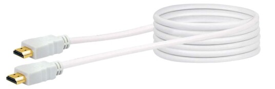 SCHWAIGER HDMI Kabel 3,0m Weiß SCHWAIGER HDMI Kabel 3,0m Weiß