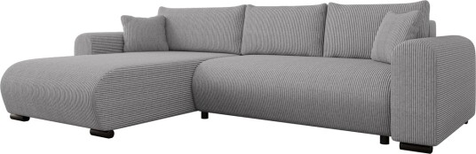Handda Sovesofa med Sjeselong 3 seter i Manchester Grå Handda Sovesofa med Sjeselong 3 seter i Manchester Grå