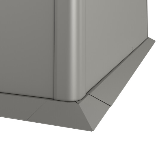 BIOHORT PYNTEKANT 0,5X0,5 KVARTSGRÅ METALLIC