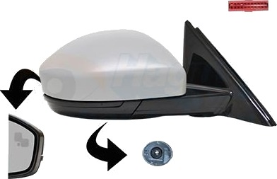 Sidespeil VAN WEZEL 0261828