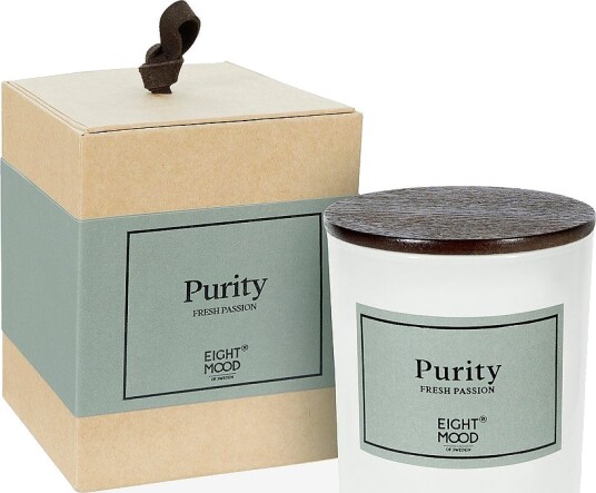 Eightmood Duftlys Purity Fresh passion Grønn