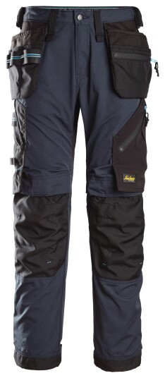 Snickers Workwear 6210 LiteWork Arbeidsbukse marineblå/svart, med stretch Marineblå/Svart, Klær