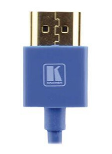 KRAMER C-HM/HM/PICO Series C-HM/HM/PICO/BL-6 - HDMI-kabel med Ethernet - 1.8 m