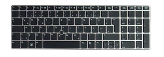 Hp - Tastatur - Spansk - For Elitebook 8570P Notebook