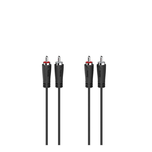 HAMA Kabellyd 2 Rca plugger 3,0m