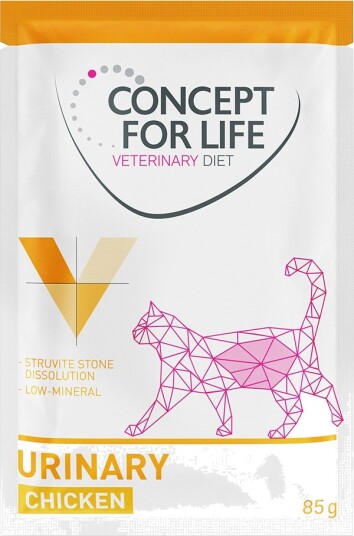 Concept For Life Vet Våtfôr Veterinary Urinary Diet Kylling 12 X 85 G