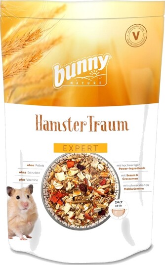 Bunny Nature HamsterTraum Expert Hamsterfôr 2x500g