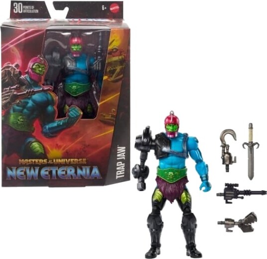 Masters of the Universe Trap Jaw Action Figure 6 år Flerfarget Plast