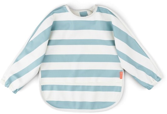 Done By Deer Langermet Smekke med Lomme Stripes Blå 100% Polyester