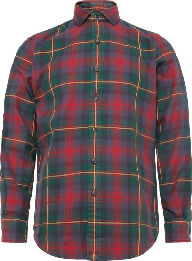 Polo Ralph Lauren Classic Fit Plaid Flannel Shirt Red XS