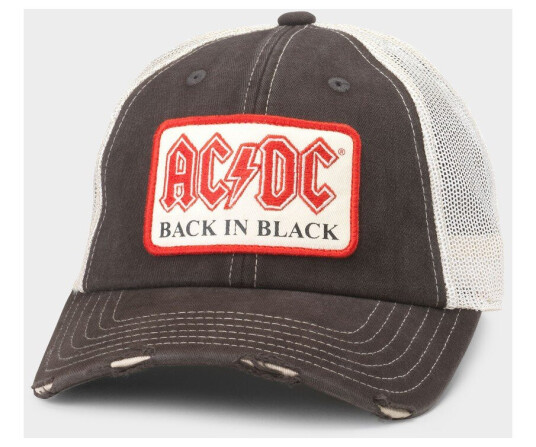 American Needle Acdc Orville Ivory/Black Ameri Ivory/Black One Size Capser