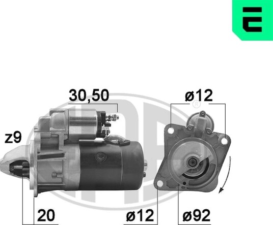 ERA 220362A Starter ERA 220362A Starter