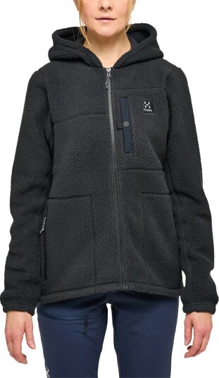 Haglöfs Women's Malung Pile Hood L , True Black