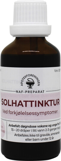 Solhattinktur NAF 50 ml