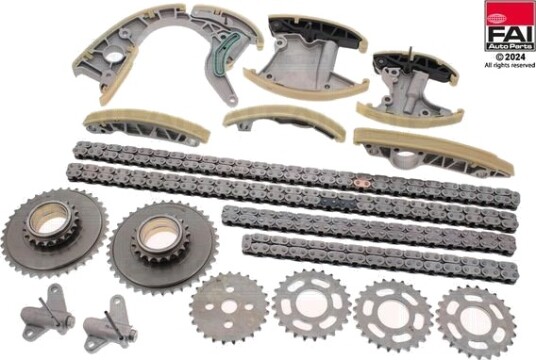 Registerkjedesett FAI AutoParts TCK206NG Registerkjedesett FAI AutoParts TCK206NG