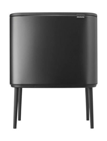 Brabantia Bo touch bin 3x11 liter Confident grey