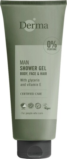 Derma Man Shower Gel Body, Face & Hair 350 ml