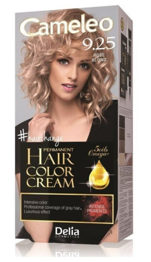 Delia Cosmetics Cameleo HCC Omega+ permanent dye No. 9.25 Rose Blonde 1op. Delia Cosmetics Cameleo HCC Omega+ permanent dye No. 9.25 Rose Blonde 1op.