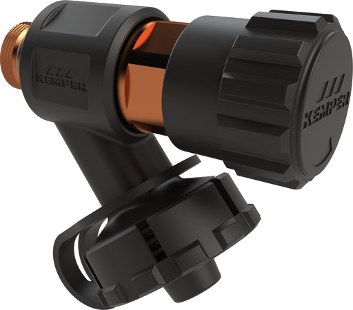 Avløpsventil Blyfri rødgods 3/8" Med G 3/4" utløp