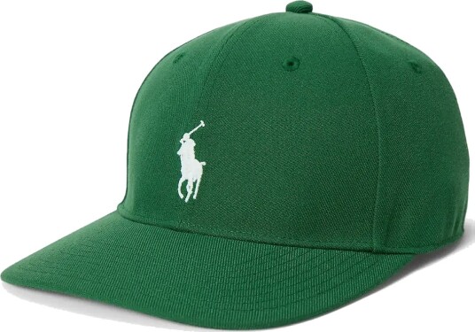 Polo Ralph Lauren High Crown Twill Ball Cap Green ONE SIZE Polo Ralph Lauren High Crown Twill Ball Cap Green ONE SIZE