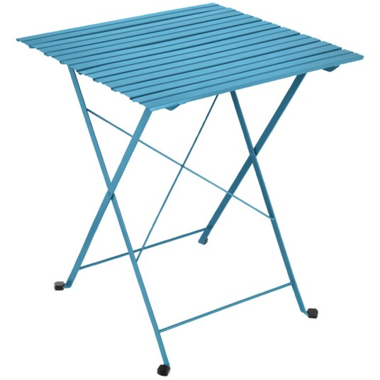 Pulsiva Sammenleggbart bord Fold kvadratisk 2.sortering; 61x61x71 cm LxBxH; Blå;