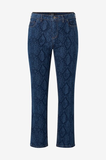 Zizzi Jeans jOlivia Snake Emily Blå
