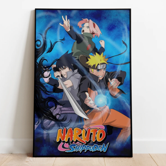 Naruto Naruto Plakat Attack  91,5 x 61 cm 45339555823789
