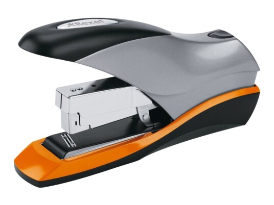 Rexel Optima 70 Stiftemaskin Robust 70 Ark 24/6 No.16 Plast Metall Sølv/Svart/Oransje