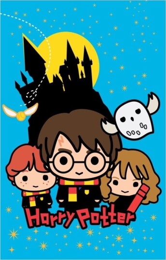 Harry Potter Fleece Tæppe Til Børn 100 X 150 Cm