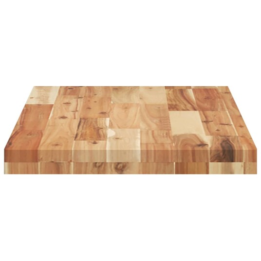  Flytende hylle 80x40x4 cm oljebehandlet heltre akasie