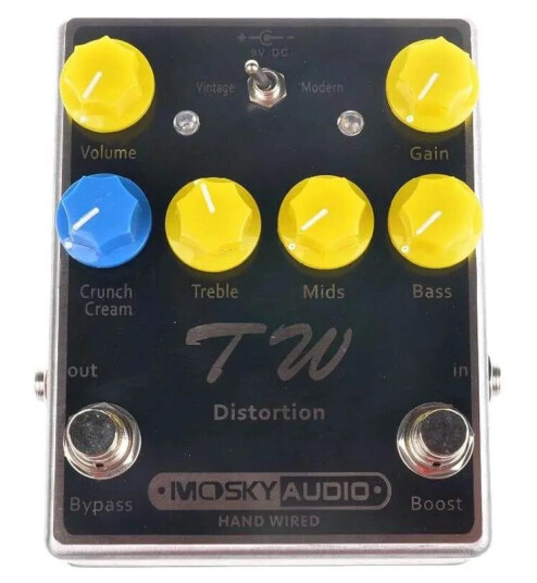 Mosky Tw-Distortion Gitareffektpedal