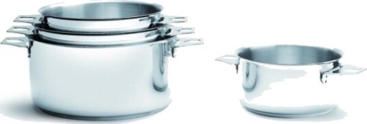 De Buyer Twisty Gryte/Kasserolle Uten Håndtak Str. 24 Cm