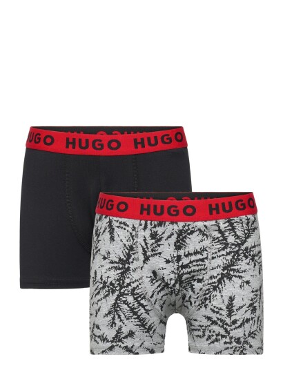 Hugo Kids Set Of 2 Boxer Shorts Black 114 Hugo Kids Set Of 2 Boxer Shorts Black 114