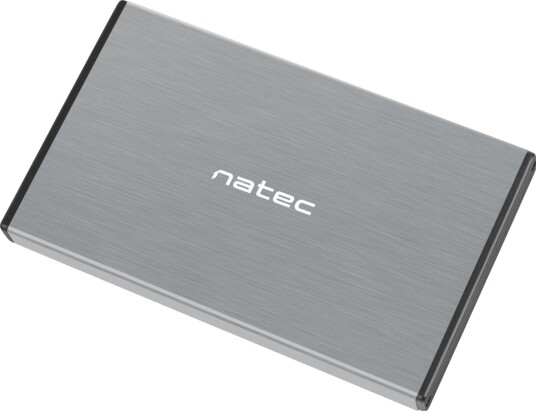 Natec Rhino GO HDD/SSD kabinett 2.5" Grå