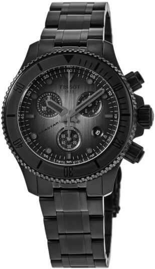 Tissot Herreklokke T120.217.33.061.00 Seastar 1000 Sort/Stål Ø38 mm