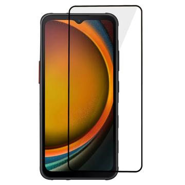 Samsung Galaxy Xcover7 Full Cover Beskyttelsesglass Svart Kant