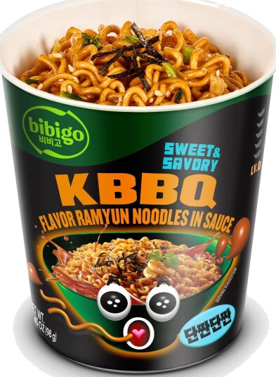 Sweet and Savory K-BBQ Ramyun Koreansk BBQ BIBIGO 98 gram (Korea) SALG! ALT 30-70% 101364