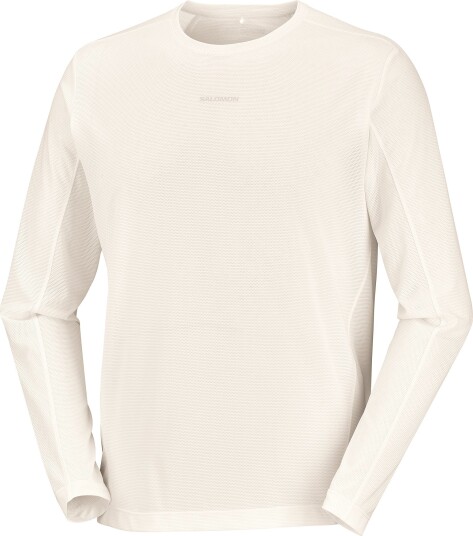 Salomon Shkout Core LS Tee GFX M"s Whisper White/P L